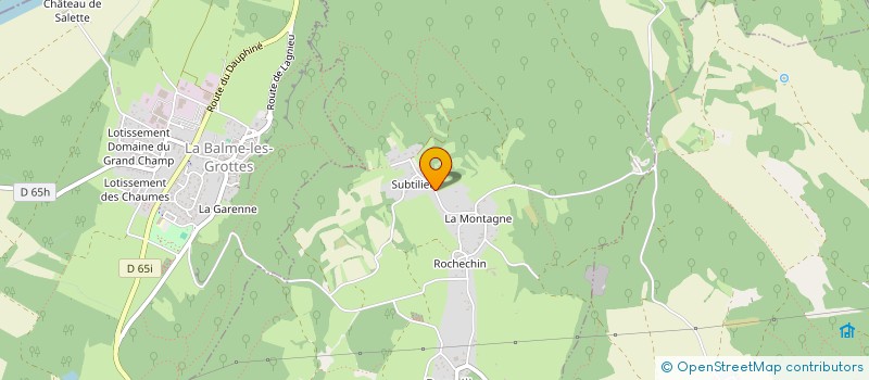 localisation de l'entreprise SCI LA VERCHERE  PARMILIEU