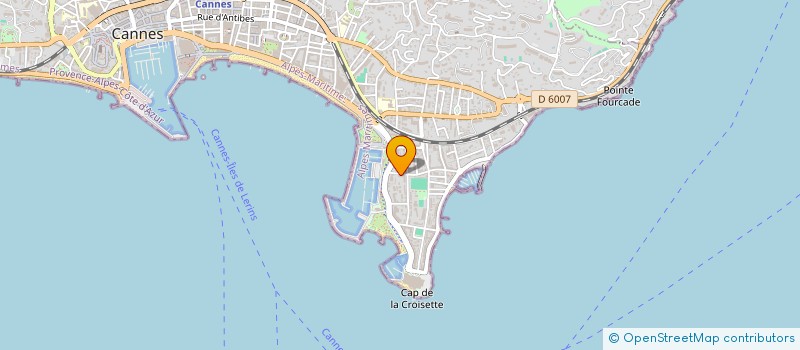 localisation de l'entreprise SCI LA VERCHERE à CANNES