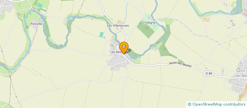 localisation de l'entreprise SCI LA VERDASSE  SAINT-JEAN-DE-BEUGNE