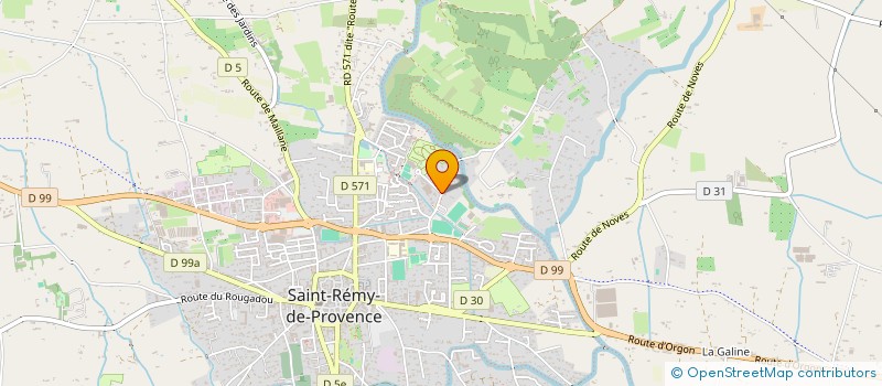 localisation de l'entreprise SCI LA VERDIERE à SAINT-REMY-DE-PROVENCE