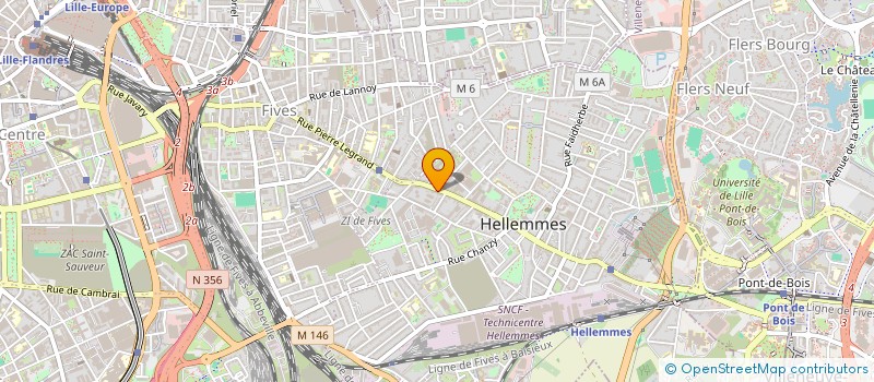 localisation de l'entreprise SCI LA VERDOYANTE à LILLE