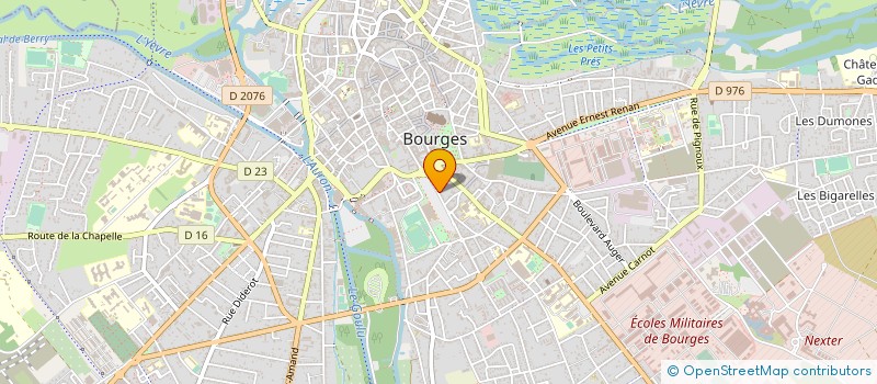 localisation de l'entreprise SCI LA VERDRIE  BOURGES