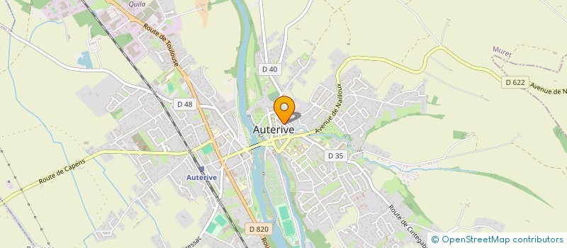 localisation de l'entreprise SCI LA VERNIERE  AUTERIVE