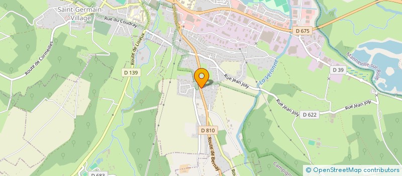 localisation de l'entreprise SCI LA VERONNE à PONT-AUDEMER