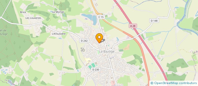 localisation de l'entreprise SCI LA VERRERIE à SAINT-SATURNIN