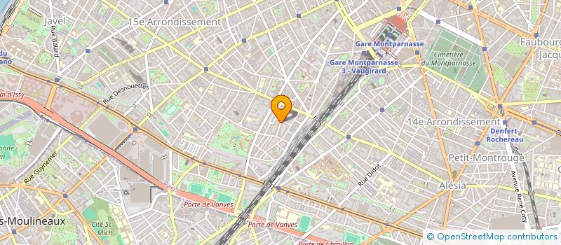 localisation de l'entreprise SCI LA VERRIERE  PARIS