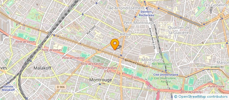 localisation de l'entreprise SCI LA VERRIERE  PARIS