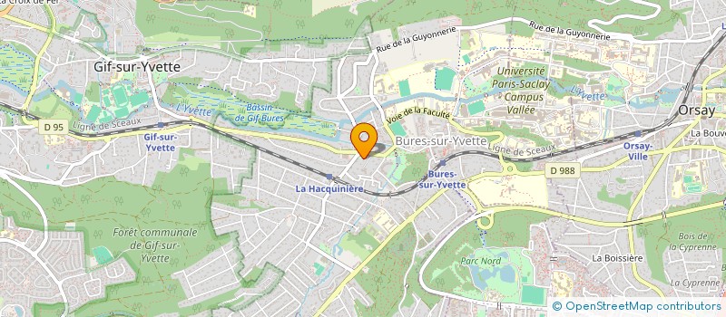 localisation de l'entreprise SCI LA VERSAILLAISE à BURES-SUR-YVETTE