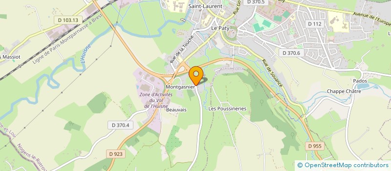 localisation de l'entreprise SCI LA VERSANDIERE à NOGENT-LE-ROTROU