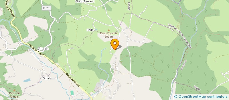 localisation de l'entreprise SCI LA VERTE FEUILLE  VERFEIL