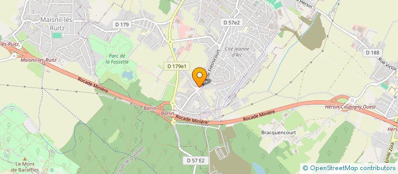 localisation de l'entreprise SCI LA VERTE PLAINE à BARLIN
