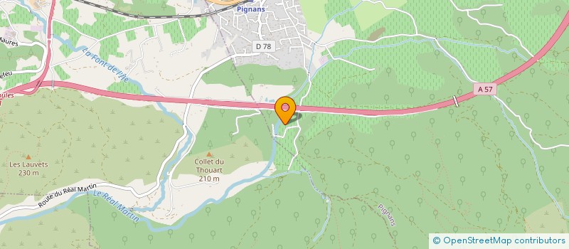 localisation de l'entreprise SCI LA VETTA  PIGNANS