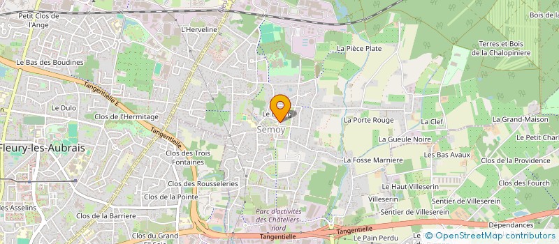 localisation de l'entreprise SCI LA VIALLE  SEMOY