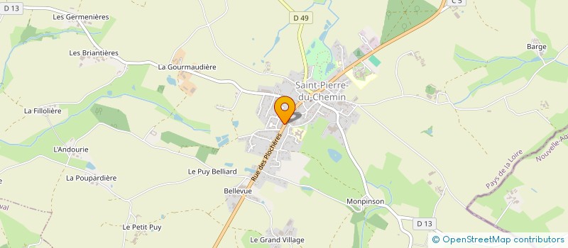 localisation de l'entreprise SCI LA VICINIENNE  SAINT-PIERRE-DU-CHEMIN