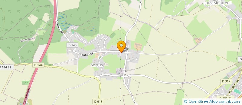 localisation de l'entreprise SCI LA VICTOIRE  SORRUS