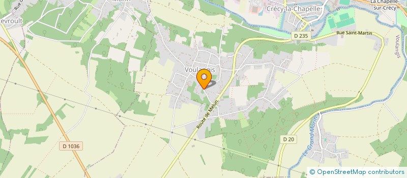 localisation de l'entreprise SCI LA VICTOIRE  VOULANGIS