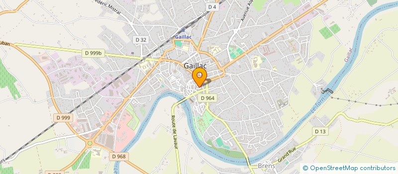 localisation de l'entreprise SCI LA VIE à GAILLAC