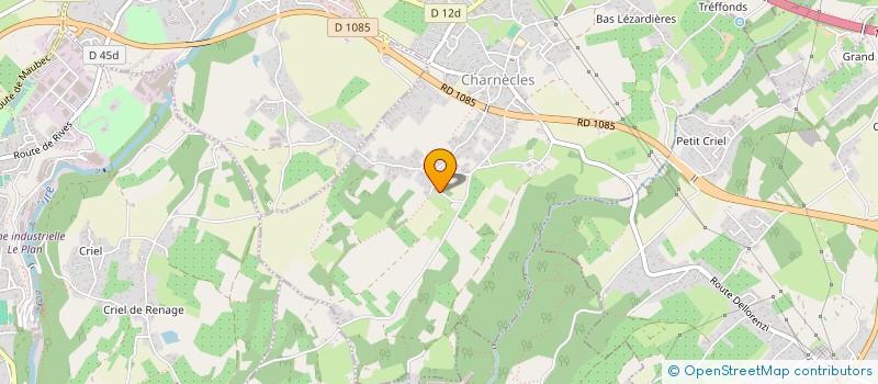 localisation de l'entreprise SCI LA VIE CLOSE  CHARNECLES