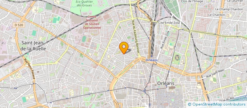 localisation de l'entreprise SCI LA VIE EST BELLE à ORLEANS