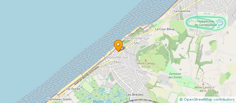 localisation de l'entreprise SCI LA VIE LA à BLONVILLE-SUR-MER