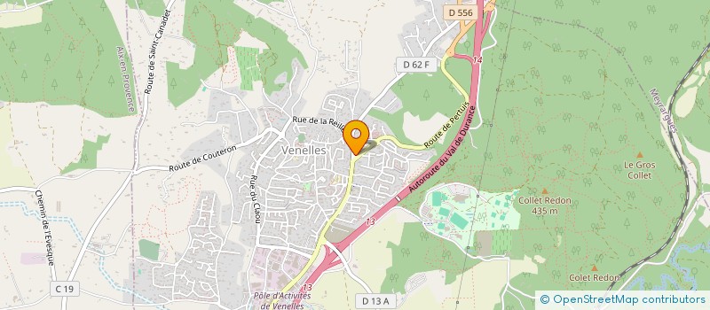 localisation de l'entreprise SCI LA VIEILLE CHAPELLE  VENELLES