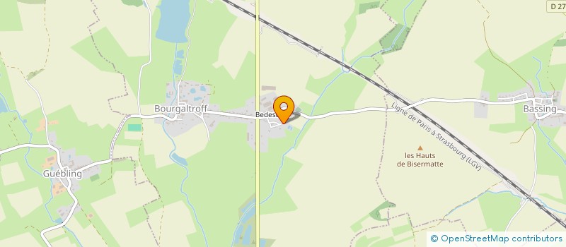 localisation de l'entreprise SCI LA VIEILLE CURE  BOURGALTROFF