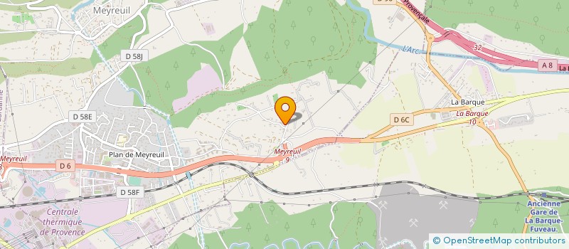 localisation de l'entreprise SCI LA VIEILLE EGLISE  MEYREUIL