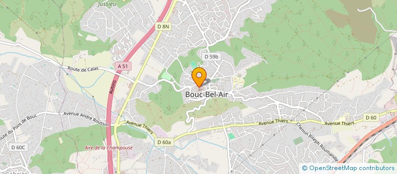 localisation de l'entreprise SCI LA VIEILLE HORLOGE à BOUC-BEL-AIR