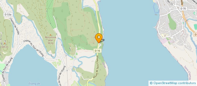 localisation de l'entreprise SCI LA VIEILLE PIERRE  ISTRES