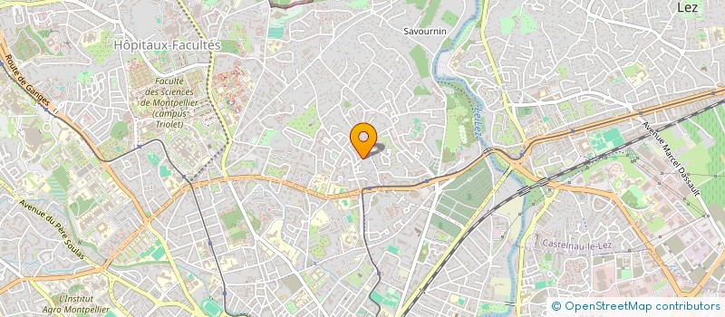 localisation de l'entreprise SCI LA VIEILLE POSTE à MONTPELLIER