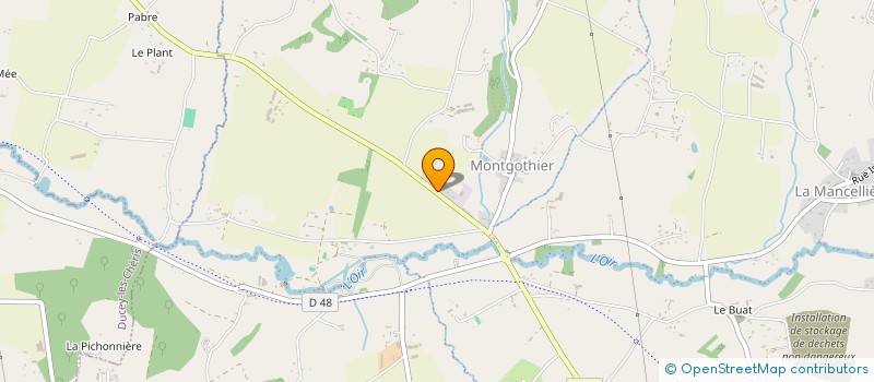 localisation de l'entreprise SCI LA VIEILLE RIVIERE  ISIGNY-LE-BUAT