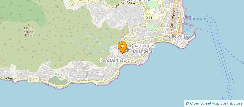 localisation de l'entreprise SCI LA VIEILLE VILLE à AJACCIO