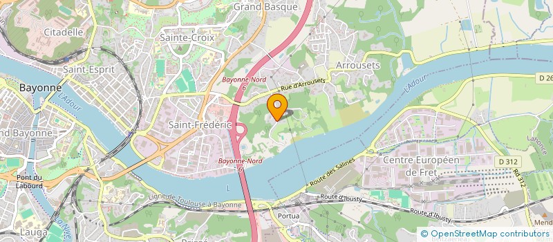 localisation de l'entreprise SCI LA VIENNOISE à BAYONNE