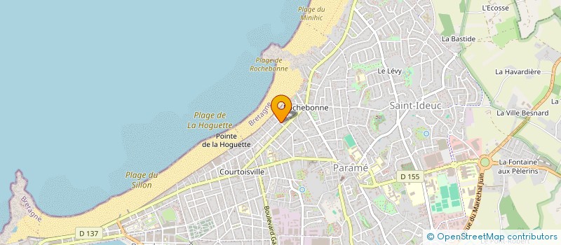 localisation de l'entreprise SCI LA VIEUVILLE  SAINT-MALO