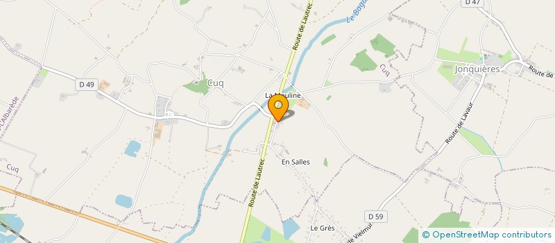 localisation de l'entreprise SCI LA VIGAYRIE  CUQ