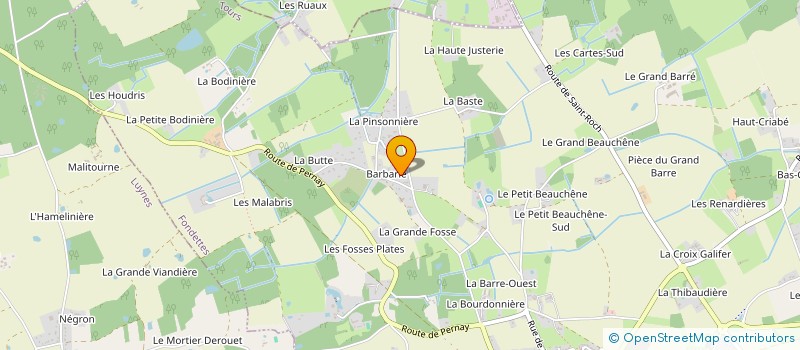 localisation de l'entreprise SCI LA VIGERIE à FONDETTES