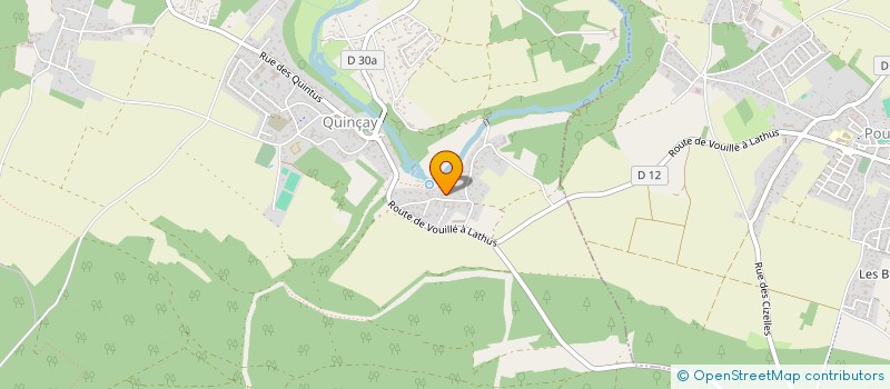 localisation de l'entreprise SCI LA VIGERIE FAMILY  QUINCAY