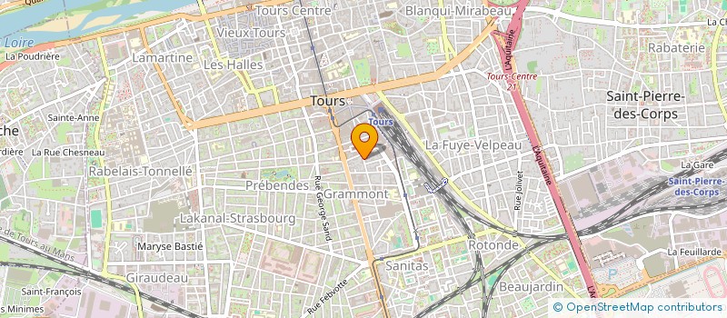 localisation de l'entreprise SCI LA VIGERY  TOURS