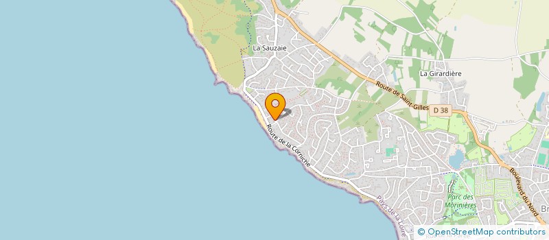 localisation de l'entreprise SCI LA VIGIE à BRETIGNOLLES-SUR-MER