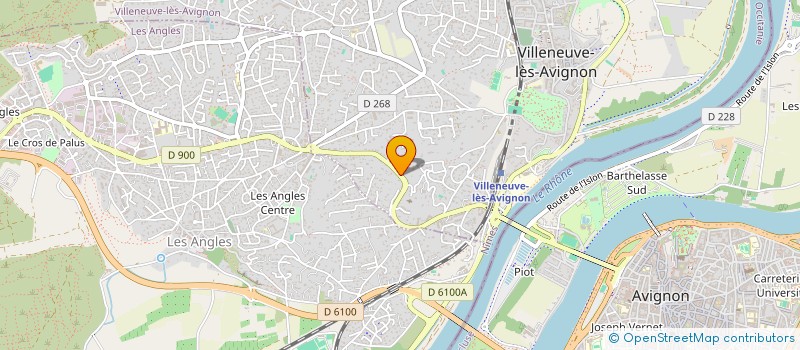 localisation de l'entreprise SCI LA VIGIE  VILLENEUVE-LES-AVIGNON
