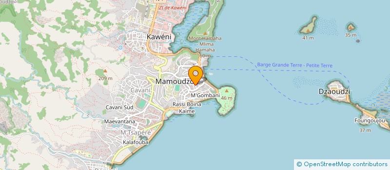 localisation de l'entreprise SCI LA VIGIE à MAMOUDZOU