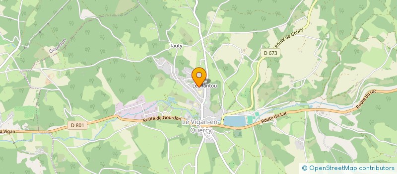 localisation de l'entreprise SCI LA VIGIE  LE VIGAN