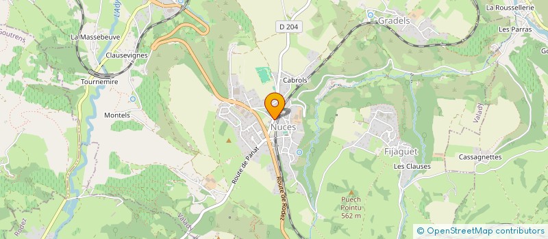 localisation de l'entreprise SCI LA VIGNE  VALADY