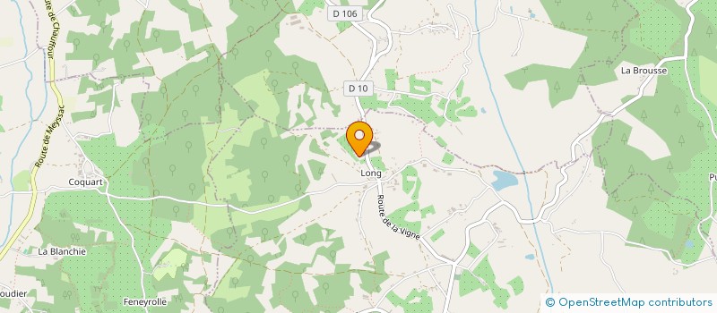 localisation de l'entreprise SCI LA VIGNE LONG  BRANCEILLES