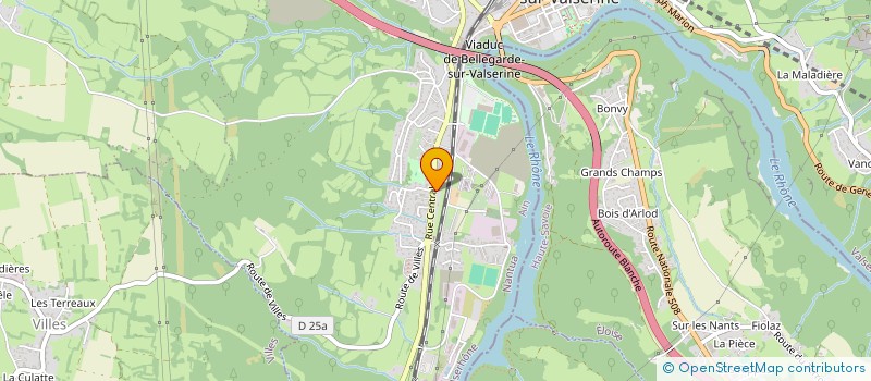 localisation de l'entreprise SCI LA VIGNETTE à VALSERHONE
