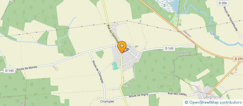 localisation de l'entreprise SCI LA VIGNOTTE à LUMIGNY-NESLES-ORMEAUX