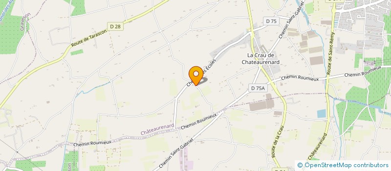 localisation de l'entreprise SCI LA VILLA à CHATEAURENARD