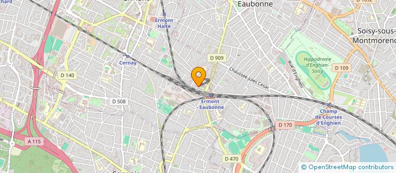 localisation de l'entreprise SCI LA VILLA BLANCHE à ERMONT