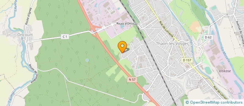 localisation de l'entreprise SCI LA VILLA DES 7  THAON-LES-VOSGES