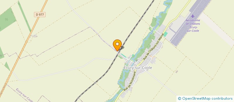 localisation de l'entreprise SCI LA VILLA DES PECHERIES  ECURY-SUR-COOLE